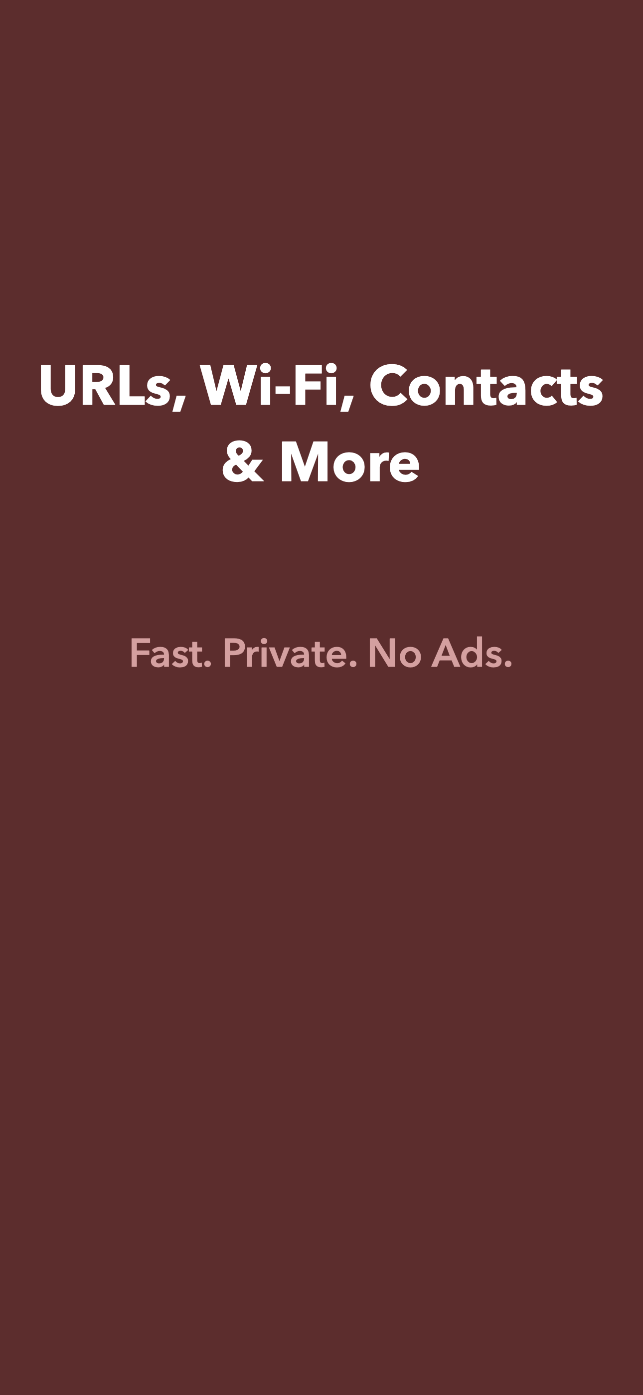 Share Wi-Fi via QR codes
